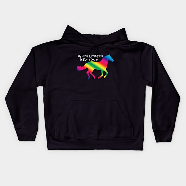 Every Colour Kids Hoodie by Shyflyer